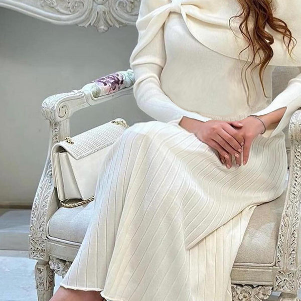 Beaumama robes longue grossesse nœud papillon col élégant cérémonie femme enceinte