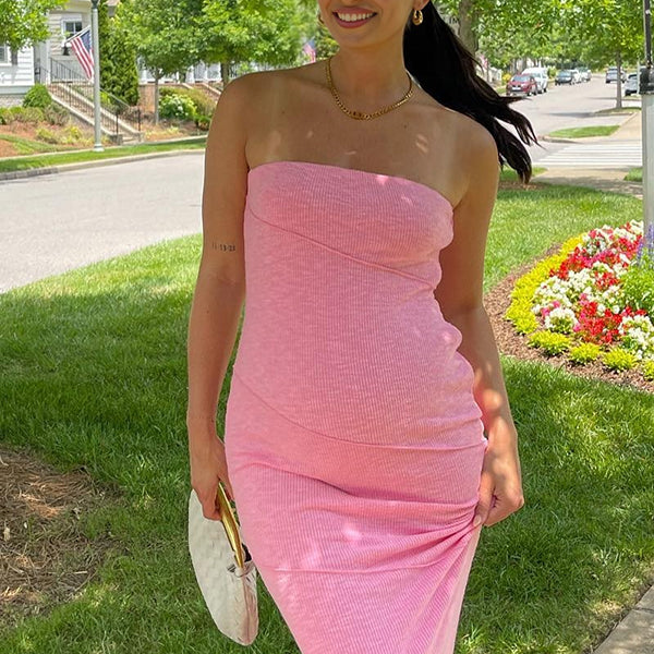 Beaumama robes longue grossesse chic vacances moulante rayé épissage bustier femme enceinte