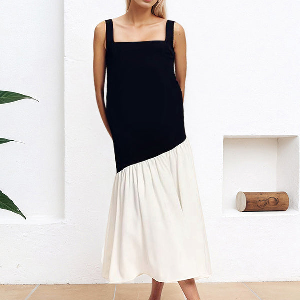 Robe longue grossesse épissage dos nu blanche