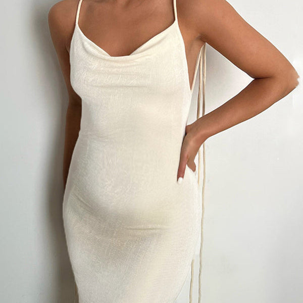 Beaumama robes longue grossesse baby shower élégant dos nu fluide moulante spaghettiträger femme enceinte