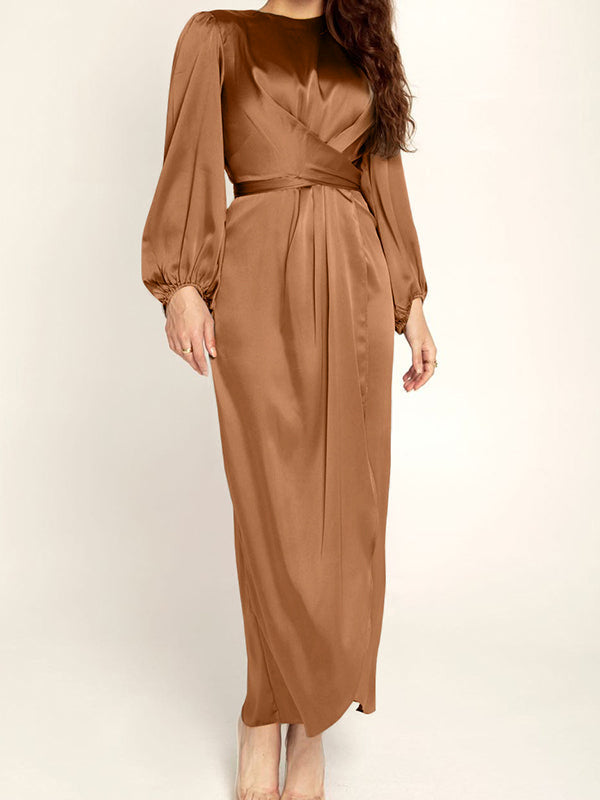Beaumama robes longue grossesse ceinture irrégulier femme enceinte