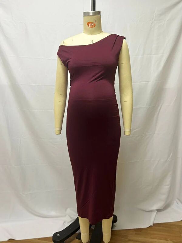 Beaumama robes mi-longue grossesse élégant chic moulante épaule asymétrique épaule dénudée femme enceinte