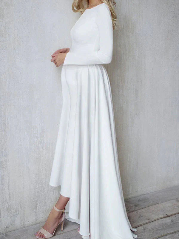 Beaumama robe de mariage longue grossesse dos nu shooting mariée élégant femme enceinte