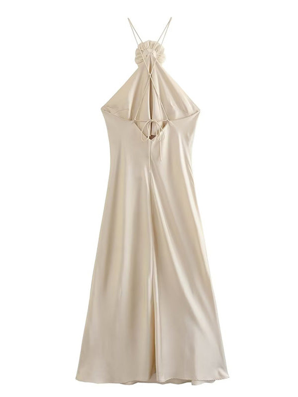 Beaumama robes longue grossesse enceinte shooting 3D fleurie croisé dos satin cocktail femme enceinte