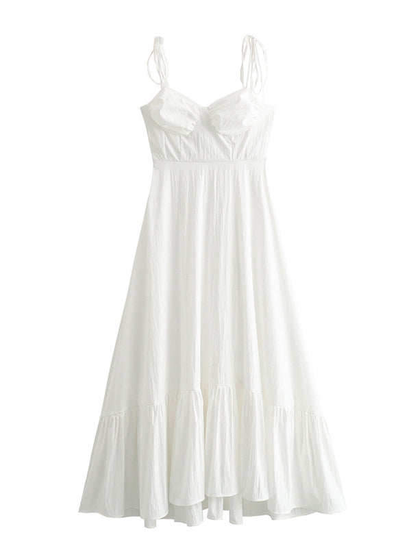 Beaumama robe longue grossesse élégant mariage cérémonie volants épissage spaghettiträger fluide femme enceinte