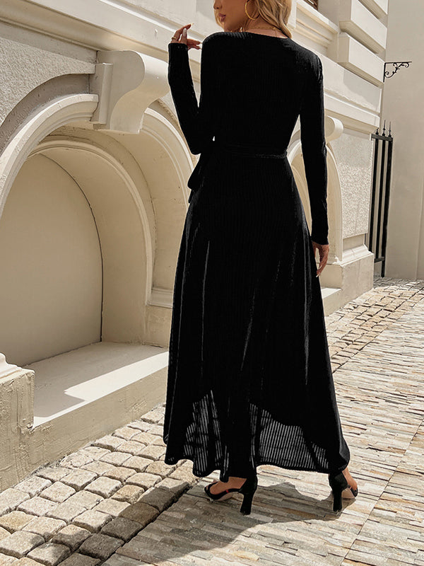Beaumama robe longue grossesse élégant casual enceinte shooting ceinture irrégulier fendu le côté volants femme enceinte