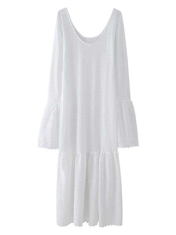 Beaumama robes longue grossesse élégant dentelle volants moulante enceinte shooting femme enceinte