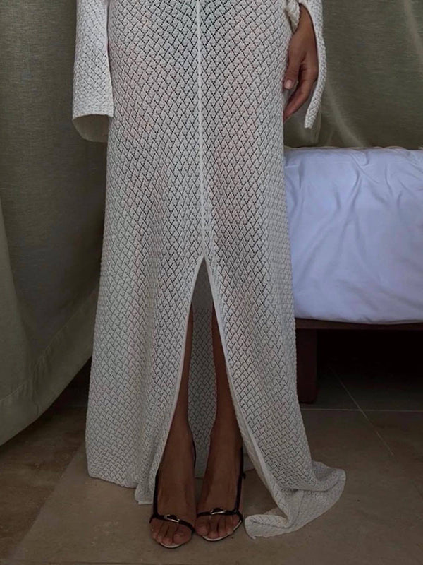 Beaumama robes longue grossesse découpe nœud papillon sirene queue femme enceinte