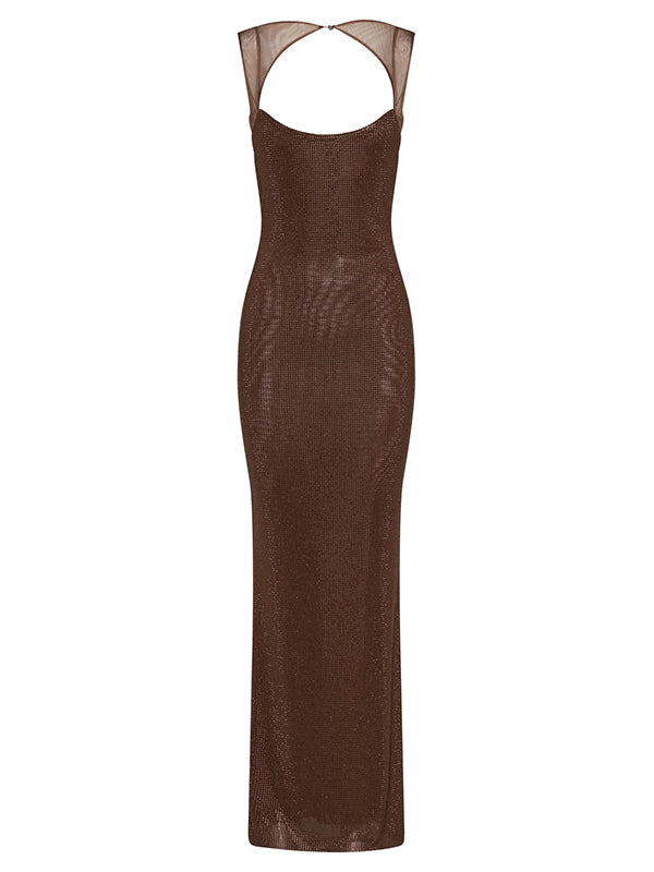 Beaumama robes longue grossesse strap dos nu élégant soirée femme enceinte