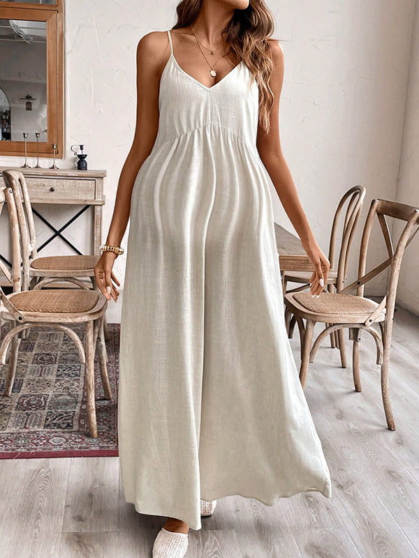 Robe longue grossesse nœud papillon dos nu abricot