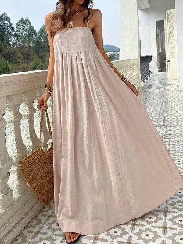 Robes longue grossesse spaghettiträger dos nu abricot