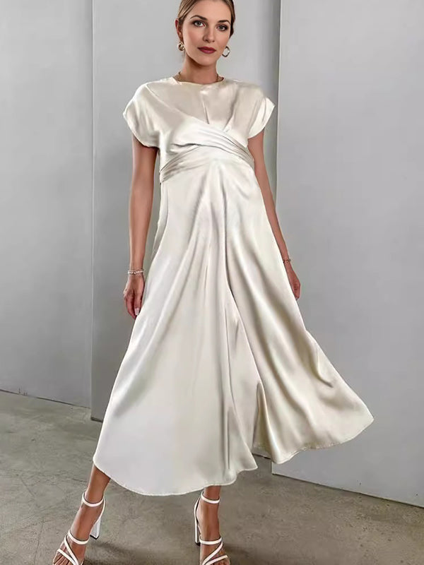 Robe longue grossesse bandage blanche