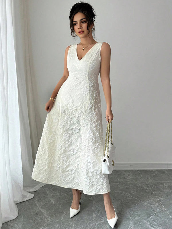 Beaumama robe longue grossesse soirée imprimé fleurie trapèze femme enceinte