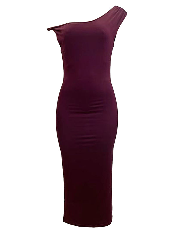 Beaumama robes mi-longue grossesse élégant chic moulante épaule asymétrique épaule dénudée femme enceinte