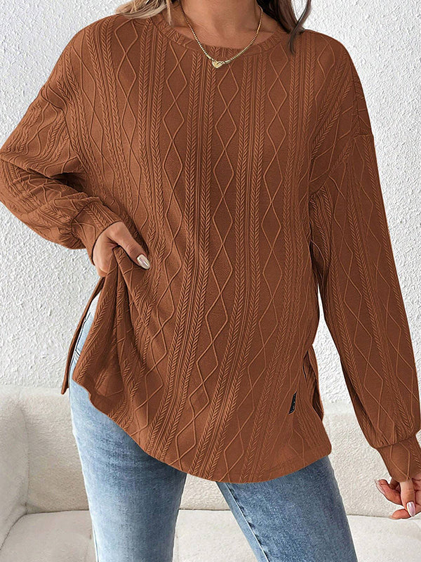 Beaumama t-shirts grossesse casual tous les jours géométrique rayé fendu le côté femme enceinte