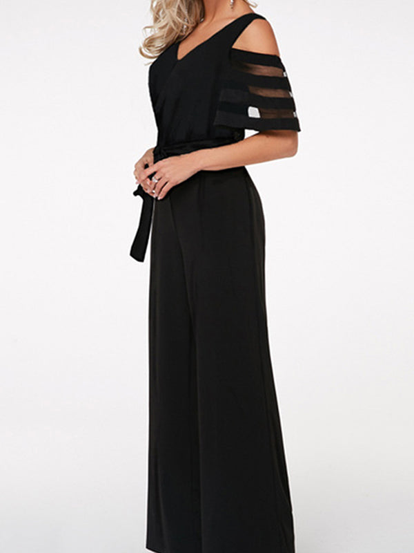 Combinaison ceinture grossesse-Noir