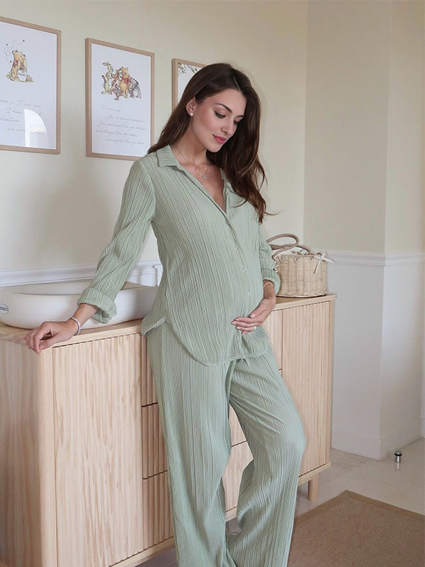 Beaumama ensembles pyjama grossesse chemises fluide femme enceinte