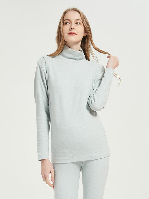 Beaumama t-shirt allaitement grossesse tous les jours confortable épissage col roulé femme enceinte