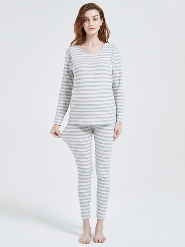 Beaumama t-shirt allaitement grossesse casual confortable rayé épissage femme enceinte