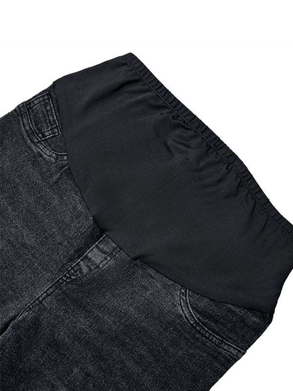 Beaumama jeans crayon grossesse confortable simple moulante poches taille haute femme enceinte