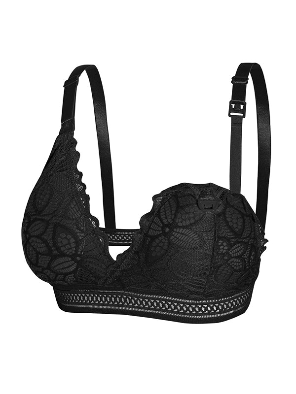 Beaumama soutien-gorge allaitement grossesse confortable triangle sans armature dentelle femme enceinte