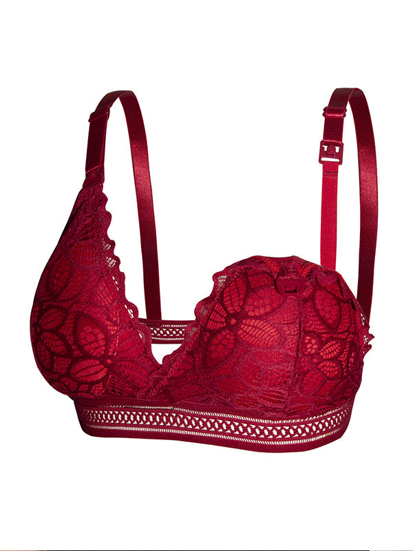 Beaumama soutien-gorge allaitement grossesse confortable triangle sans armature dentelle femme enceinte