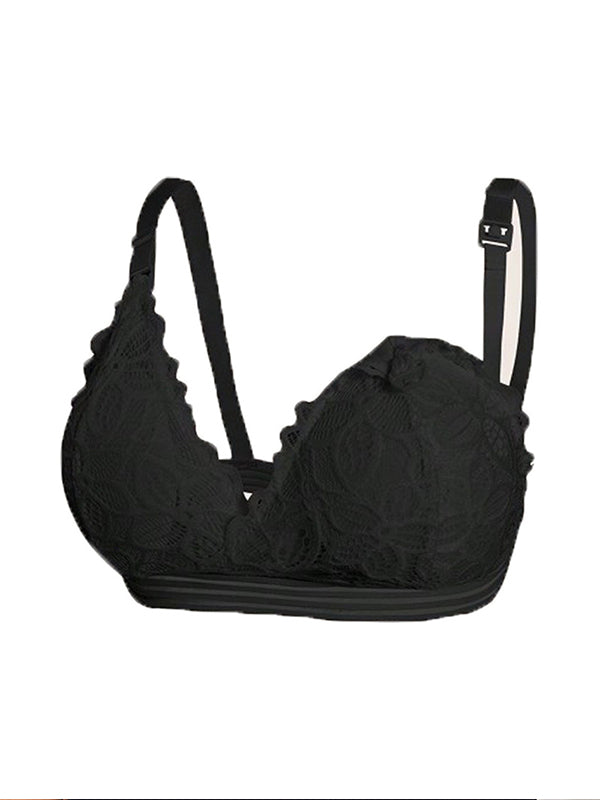Beaumama soutien-gorge allaitement grossesse confortable élégant rayé dentelle femme enceinte