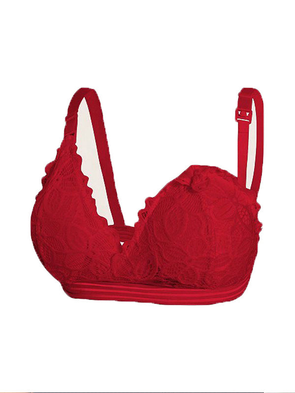 Beaumama soutien-gorge allaitement grossesse confortable élégant rayé dentelle femme enceinte