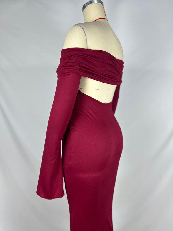 Beaumama robes longue grossesse élégant cérémonie dos nu sirene moulante épaule dénudée femme enceinte