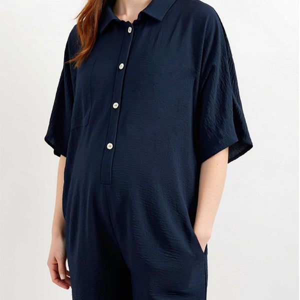 Beaumama combinaisons grossesse boutonnage poches confortable style maison femme enceinte