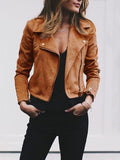 Beaumama perfecto daim veste en suedine femme jacket camel