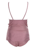 Beaumama maillot de bain de grossesse une pièce rayé maternité femme