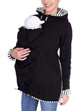 Beaumama sweatshirt kangourou portage bébé à capuche femme veste