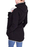 Beaumama sweatshirt kangourou portage bébé à capuche femme veste