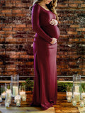 Beaumama robes photo longue grossesse élégant enceinte shooting fluide plissé femme enceinte