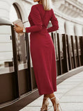Beaumama robes longue grossesse élégant soirée fendu le côté nœud femme enceinte