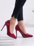 Beaumama chaussures semelle rouge talon aiguille femme escarpins