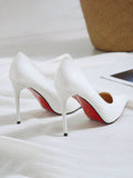 Beaumama chaussures semelle rouge talon aiguille femme escarpins