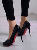 Beaumama chaussures semelle rouge talon aiguille femme escarpins