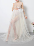 Beaumama robes longue grossesse élégant enceinte shooting plume tulle queue femme enceinte