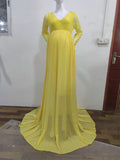Beaumama robes photo longue grossesse élégant enceinte shooting dentelle fluide queue femme enceinte