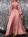 Beaumama robes longue grossesse élégant soirée casual enceinte shooting baby shower ceinture fluide femme enceinte