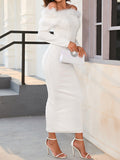 Beaumama robes moulante longue grossesse élégant soirée cocktail noël perle plume femme enceinte