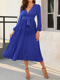 Beaumama robes longue grossesse élégant soirée cocktail boucle ceinture plissé femme enceinte