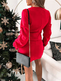 Beaumama robes moulante mi-longue grossesse élégant casual cocktail chaîne ceinture femme enceinte