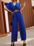 Beaumama combinaisons grossesse Élégant ceinture manches chauve souris femme enceinte