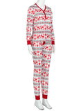 Beaumama ensembles pyjama grossesse motif de noël costume deux pièces de fête femme enceinte