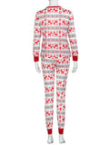 Beaumama ensembles pyjama grossesse motif de noël costume deux pièces de fête femme enceinte