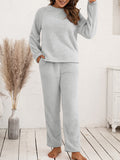 Beaumama ensembles pyjama grossesse Élégant poilu 2 pièces femme enceinte