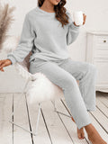 Beaumama ensembles pyjama grossesse Élégant poilu 2 pièces femme enceinte